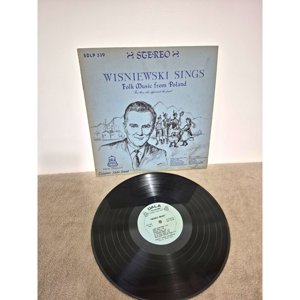 Wisniewski Wisniewski Sings Folk Vinyl LP 12" Stereo Hi-Fi Dala SDLP 339